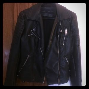 Zara Faux Leather Jacket